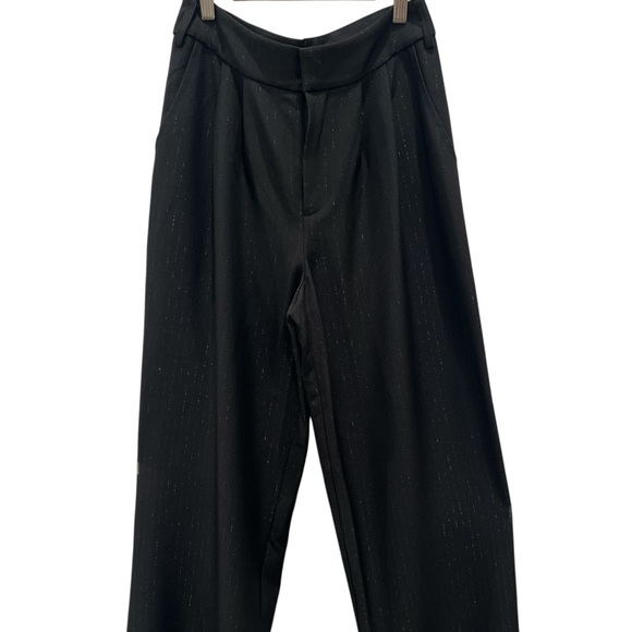 7 For All Mankind Pants - 7 For All Mankind Women’s Black Dress Pants Size S High Rise Pleated Office